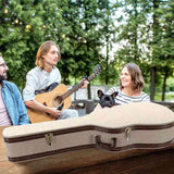 41" Folk Guitar Hardshell Carrying Case Fits Most Acoustic Guitars Microgroove 26215051