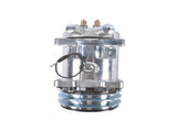 A/C Compressor with Clutch w/2-Groove Pulley Replacement for Sanden 508 Style V-Belt HC5003C 77190859