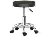 Professional Salon Stool with Spider Base - 8cm Thick Molded Foam, Semi-PU Leather, SGS Certified 95449502