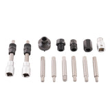 13Pcs Alternator Freewheel Pulley Removal Socket Hex Spline Star Bits Tool Kit fit Mercedes fit 49987071