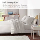 Cotton Blend Jersey Knit All Season Sheet Set King B035P294164