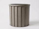 Round Strata Column Planter MD - Grey Brown B2755P462158