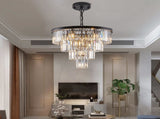 (Same as W1340P188542/L5007-600-B) 24" Contemporary Crystal Moderns Crystal Ceiling W1340P189317