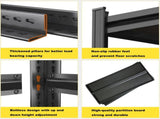 77" Garage Storage Shelving Unit, 2250 LBS Capacity, 5-Tier Adjustable Metal Shelving, Dimensions 05235111