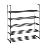 ZUN 5 Tiers Shoe Rack Shoe Tower Shelf Storage Organizer For Bedroom, Entryway, Hallway, and Closet 45068664