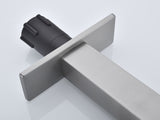 Waterfall Spout Bathroom Sink Single Handle Faucet with Pop-Up Drain 92370252