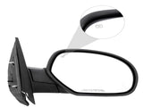 Power Mirrors Set fits Cadillac Chevy GMC SUV Pickup Pair Heated Chrome Covers 95949730