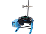 66LBS / 30KG Rotary Welding Positioner Turntable Table, 0-90&deg Heavy Duty Welding Positioner Manual W465P236478