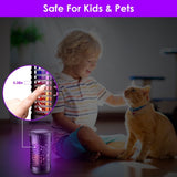 Solar Bug Zapper Garden Flame Flying Insect Killer Lamp Torch Mosquito Killer Trap with 2 Light 77455934
