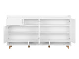 ON-TREND Sleek and Contemporary Shoe Cabinet with Adjustable Shelves, Minimalist Home Organizer with WF321211AAK