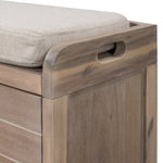 ZUN TREXM Storage Bench with Removable Basket and 2 Drawers, Fully Assembled Shoe Bench with Removable WF199578AAN