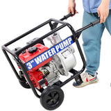 Gas Engine Powered Water Pump 3" inlet&outlet, Flow264Gpm , 7HP Engine 212CC, EPA Certificated, 3in W465P236914