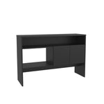 ZUN Bellagio 48.7" Wide 2-Tier Narrow Bellagio Console Table with Double-Door Cabinet B200P235872