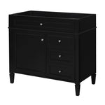 ZUN 36'' Bathroom Vanity without Top Sink, Modern Bathroom Storage Cabinet with 2 Drawers and a Tip-out N710P186084B