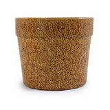 Handmade Ceramic Planter Set of 3, 15/12/9 Inch Diameter, Earth-Tone Speckled Glaze, for Orchids & W3273P321469