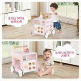 2-in-1 Baby Walker with 8 Fun Activities Side Shop Window 35730639