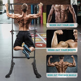 Power Tower Workout Dip Station Pull Up Bar, Height Adjustable Multi-Function Dip Stand for Home Gym 10332677