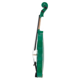 New 4/4 Acoustic Violin Case Bow Rosin Green 31954784
