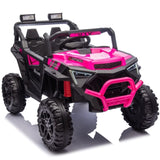 24V 400W Kids Ride On Electric UTV W/Parents Remote Control,Four-Wheel Suspension,LED W1578P284294