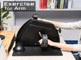 W002K Home Use Hands and Feet Trainer Mini Exercise Bike Black 07836638