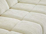 Chenille Pure Foam Sofa, Quilted Cloud Sofa, Deep-Seat Chenille Pure Foam Sofa, Comfortable W834P442225