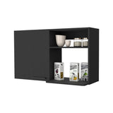 Oklahoma 2 Wall Cabinet, 2 Door Stackable Wall Mounted Storage Cabinet with 2 Side Shelf B128P148768