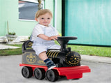 Sturdy PP 2 in 1 Track Ride On Train, 7.2FT Circular Track Easy Assembly Ideal Gift for 3 Kids 85520445