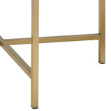 Mithea Oak & Gold Finish Coffee Table B2726P281463