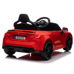 ZUN BMW M4 12v Kids ride on toy car 2.4G W/Parents Remote Control,Three speed adjustable,Power display, W1396128706