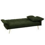 ZUN 70.1 "futon sofa bed, convertible double sofa bed with folding armrests for living rooms and small W2290P147466