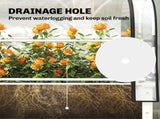 Garden Bed with Mini Greenhouse 06042482