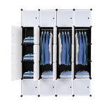 ZUN 20 Cube Organizer Stackable Plastic Cube Storage Shelves Design Multifunctional Modular Closet 41270526