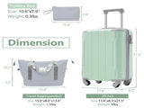 20 Inch Carry On Luggage Set 3 Piece with Spinner Wheels, Lightweight Hardshell ABS Suitcase for 16671386