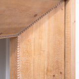 62" Modern Rustic Console Table Solid-Look Engineered Wood Entryway Table W2729P270754