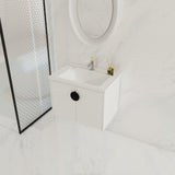 28 Inch Soft Close Doors Bathroom Vanity With Sink, For Small Bathroom W999132143