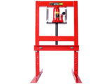 Hydraulic 6 Ton H-Frame Garage Floor Adjustable Shop Press with Plates, 6T,red 84786959