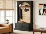 Entryway Coat Rack Shoe Storage 75629050