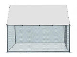 6.5 x 10 ft Large Metal Chicken Coop, Walk-in Poultry Cage Chicken Hen Run House with Waterproof 36307173