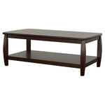 ZUN Cappuccino Rectangular Coffee Table B062P153620