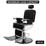 ZUN All Purpose Recline Hydraulic Barber Chair Heavy Duty Salon Spa Beauty Equipment Black 04531476