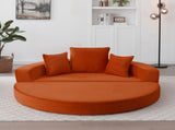 Convertible sofa couch bed,multi-functional,circular bed,adjustable Futon sofa ,No Assembly W2677P388983
