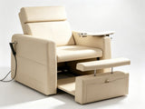 PVC Electric Reclining Pedicure Chair, Sand 32282480
