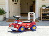 Red Toddler Fire Truck Ride-On Toy Music, Horn & Under-Seat Storage For Kids 18-36 Months 70481747