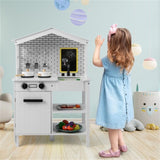 Kids Wooden Pretend Toy With Storage & Accessories 45528823