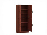 Freestanding 4-Door Kitchen Pantry Cabinet, Large Storage with Adjustable Shelves & Doors 70129532