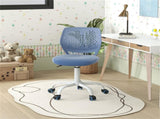 Ergonomic Kids Desk Chair, 16.5-21 Adjustable Height Mesh Study Chair Blue 05716414