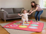 Pink Kids Dance Mat , 5 Difficulty Levels & 9 Demo Songs, Non-Slip Safe Design 61304861