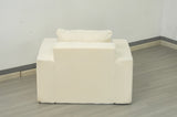 (Video) Sofa in a box Foam Sofa Couch with Pillow, Bean Bag Chairs for Adults Stuffed High-Density W2733P183922