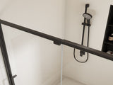 44-48" W x 72" H Scalable adjustable frame Shower Door with 1/4" Clear SGCC Tempered W2965P364887