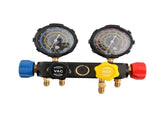 AC Manifold Gauge Set 4-Way Fit R134A R12 R410A Refrigeration Charging 14pcs 43445094